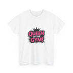 Queen of the Gym T-Shirt — Pink Crown Fitness Tee