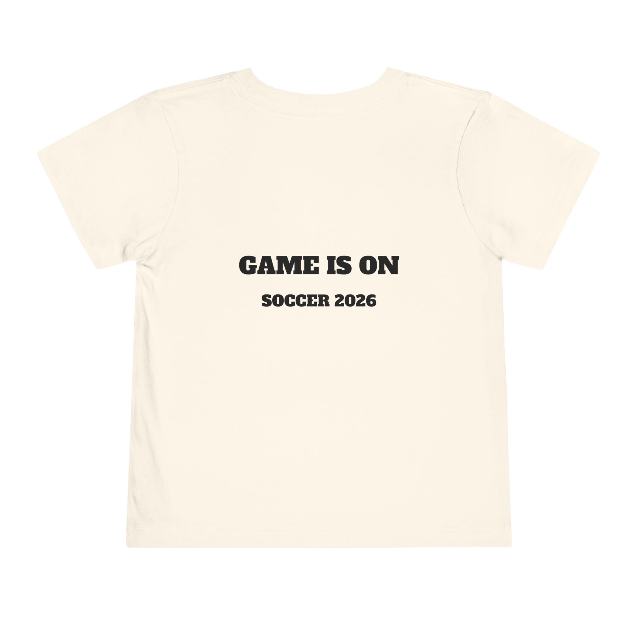 Toddler Soccer Tiger Tee — Cute Kicking Tiger Football Shirt for Kids