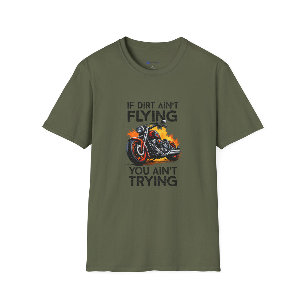 If Dirt Ain't Flying Motorcycle T‑Shirt — Off‑Road Biker Tee