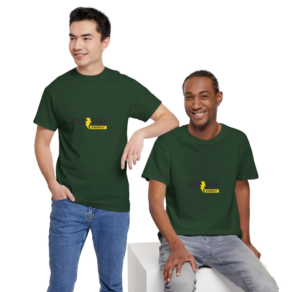Positive Energy T-Shirt — Minimal Motivational Tee