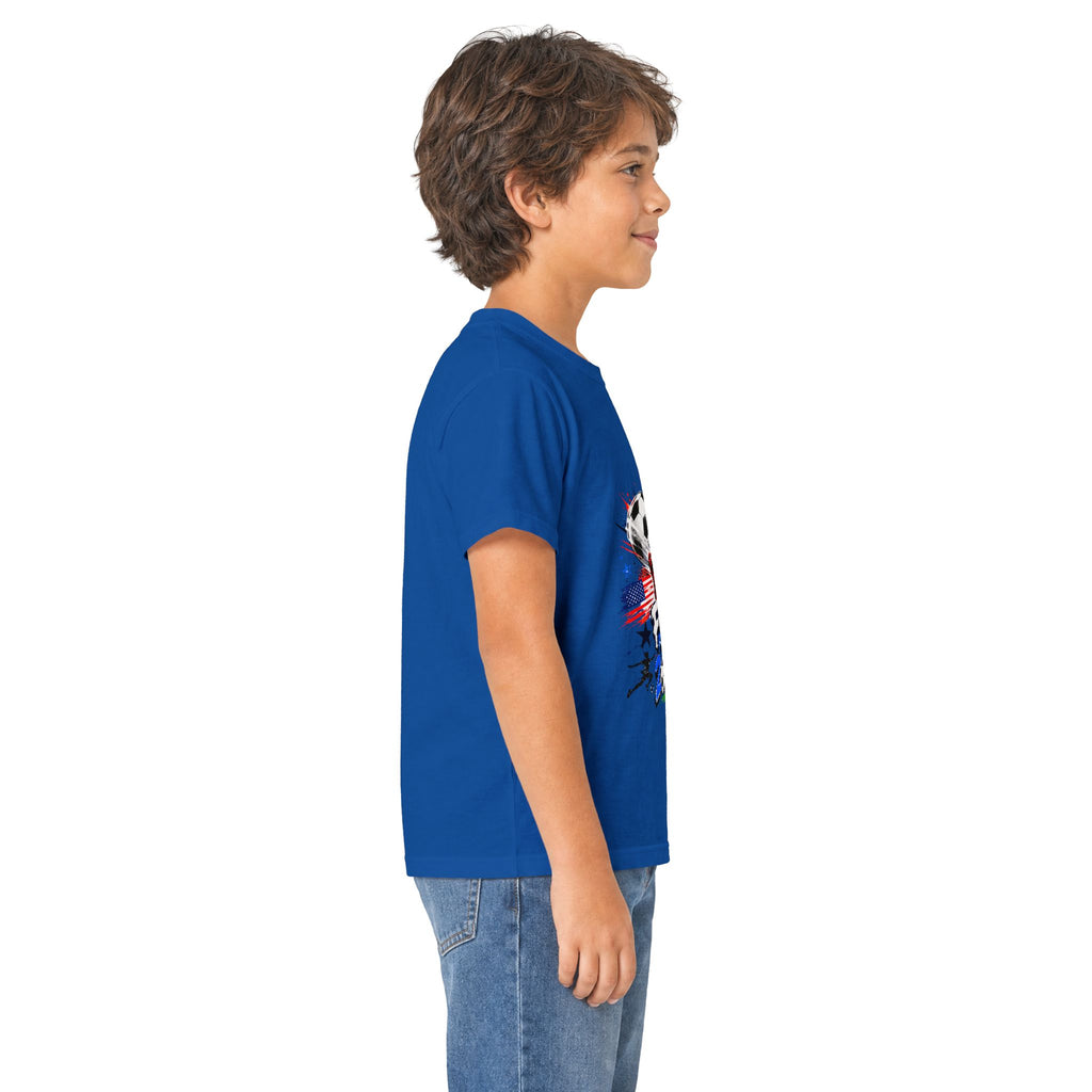 Kids Soccer  2026 Tee cartoon character