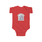 Baby Bodysuit - "Happy 1st Birthday Grandma & Grandpa" Cute Unicorn Keepsake