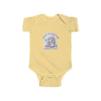 Baby Bodysuit - "Happy 1st Birthday Grandma & Grandpa" Cute Unicorn Keepsake