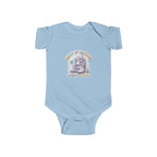Baby Bodysuit - "Happy 1st Birthday Grandma & Grandpa" Cute Unicorn Keepsake