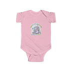 Baby Bodysuit - "Happy 1st Birthday Grandma & Grandpa" Cute Unicorn Keepsake