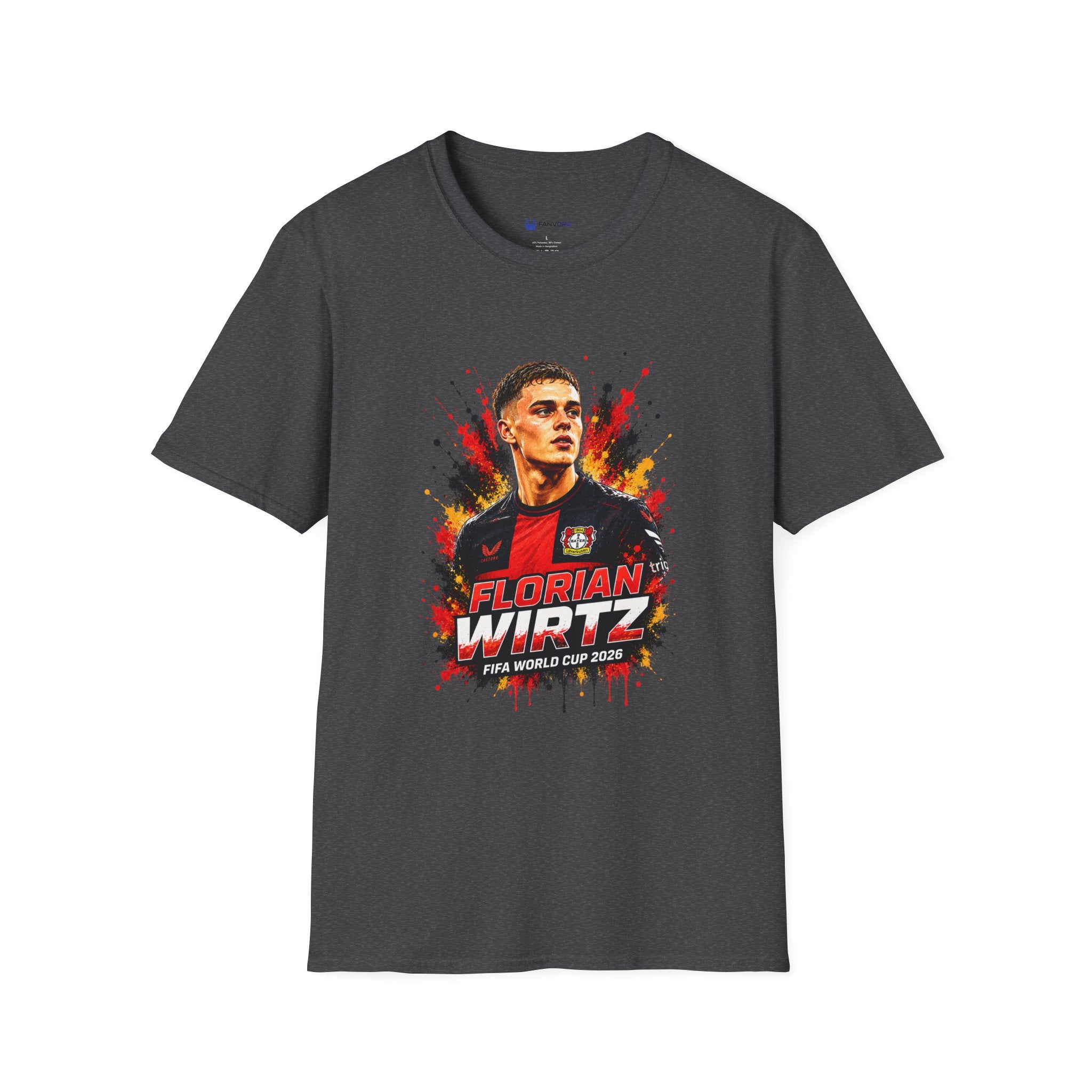 Germany Legend Soccer T-Shirt — Portrait Graphic Football Fan Tee