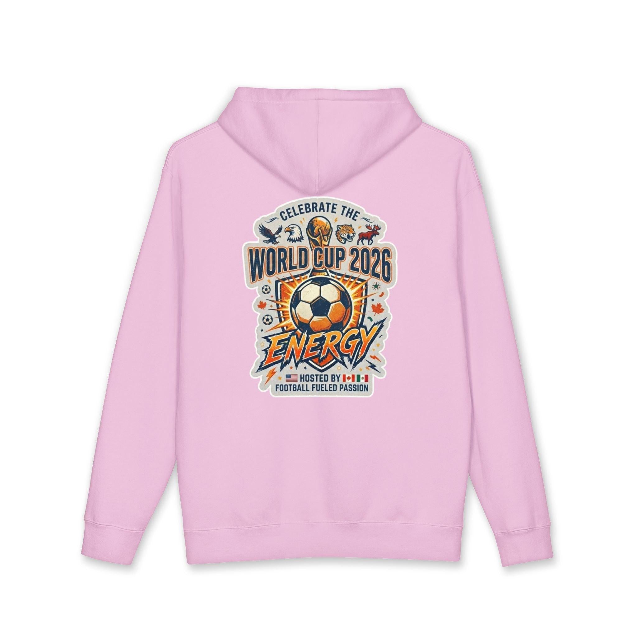 World Cup 2026 Soccer Hoodie - "Celebrate the World Cup 2026 Energy"