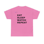 World Cup 2026 Energy Soccer Tee — "EAT SLEEP WATCH REPEAT" Fans Inspired.