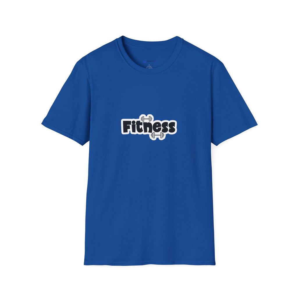Fitness Graphic T-Shirt — Dumbbell Workout Tee for Gym Lovers