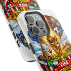 Soccer Magnetic Impact-Resistant Phone Case — FIFA Trophy Design