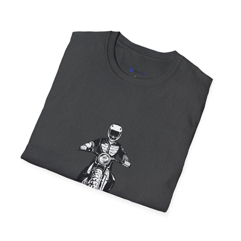 Motorcycle Rider T-Shirt — Vintage Biker Graphic Tee