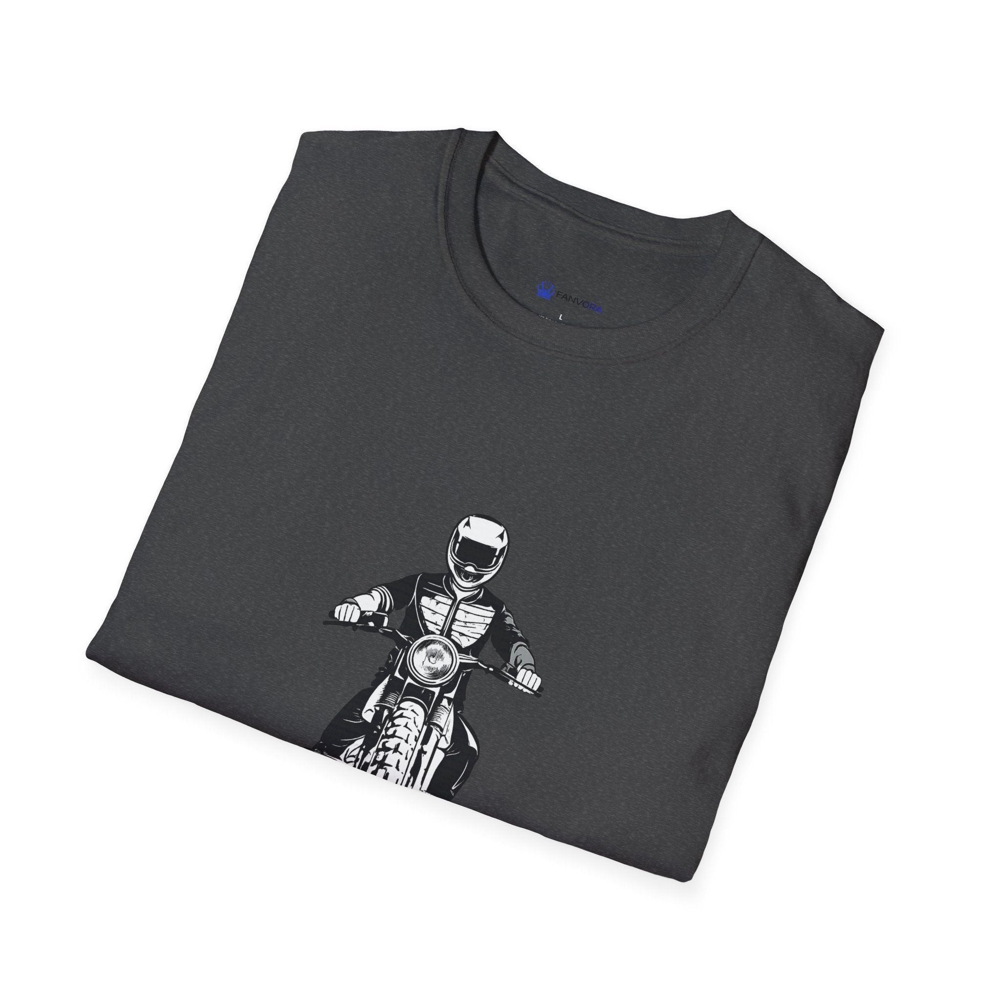 Motorcycle Rider T-Shirt — Vintage Biker Graphic Tee
