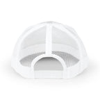 Messi Logo Trucker Cap — White Snapback Hat for Soccer Fans