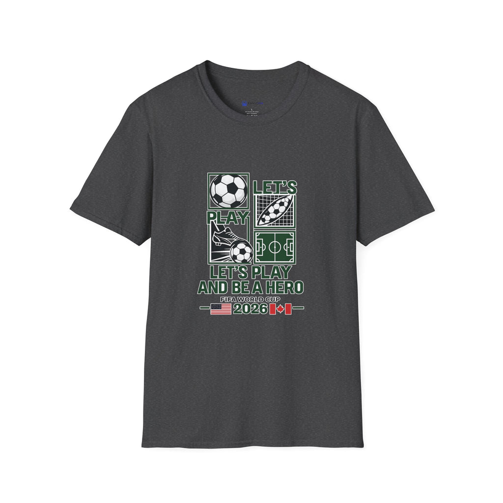 Soccer "Let's Play" T-Shirt — Fan Tee