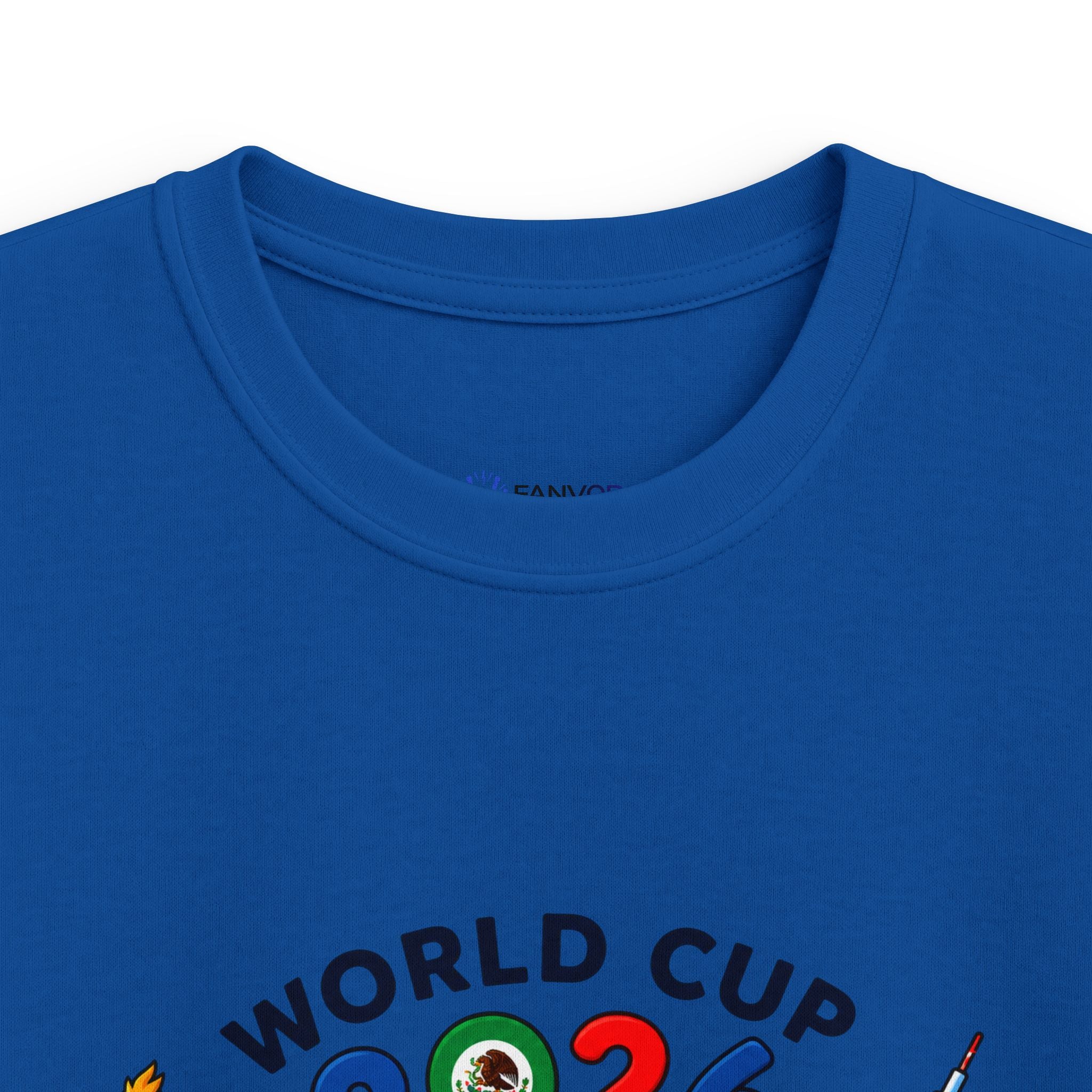 Kids Tee -  America Soccer Mascot & Landmarks