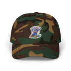 France #10 Rising Star Footballer Fan Cap — Dad Cap with Vintage Bear Graphic.