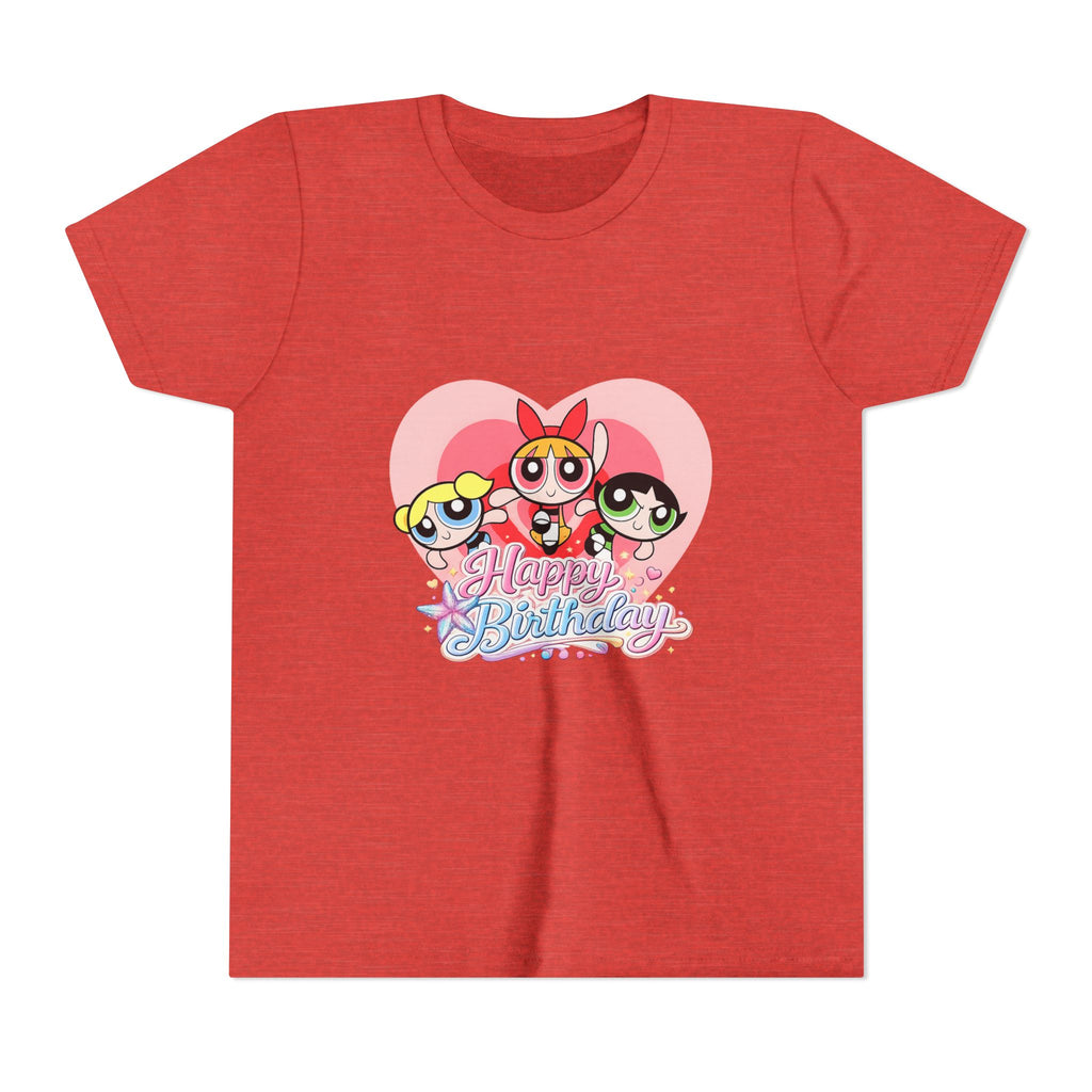 Powerpuff Girls "Happy Birthday" Youth Tee