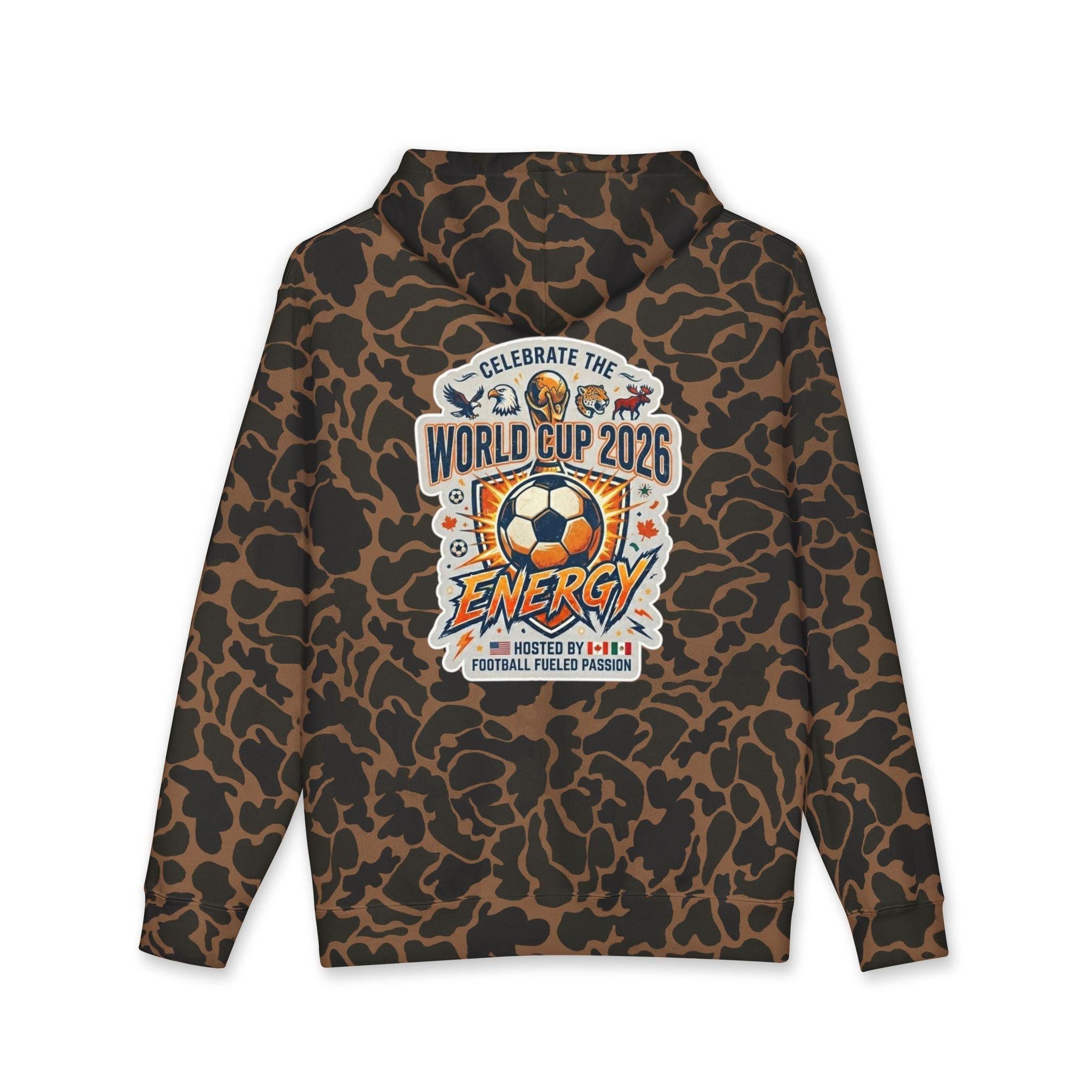 World Cup 2026 Soccer Hoodie - "Celebrate the World Cup 2026 Energy".