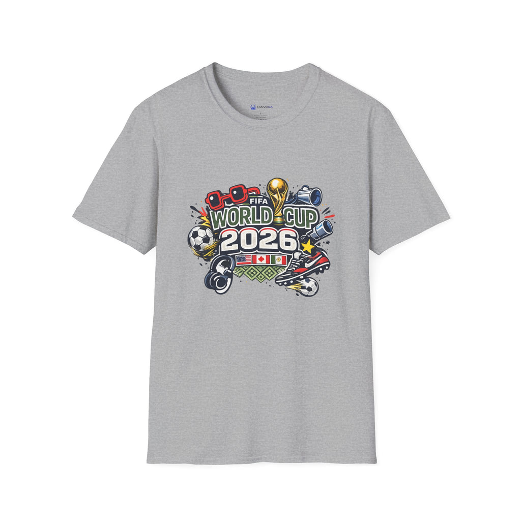 football  T-Shirt — FIFA Fan Soccer Tee
