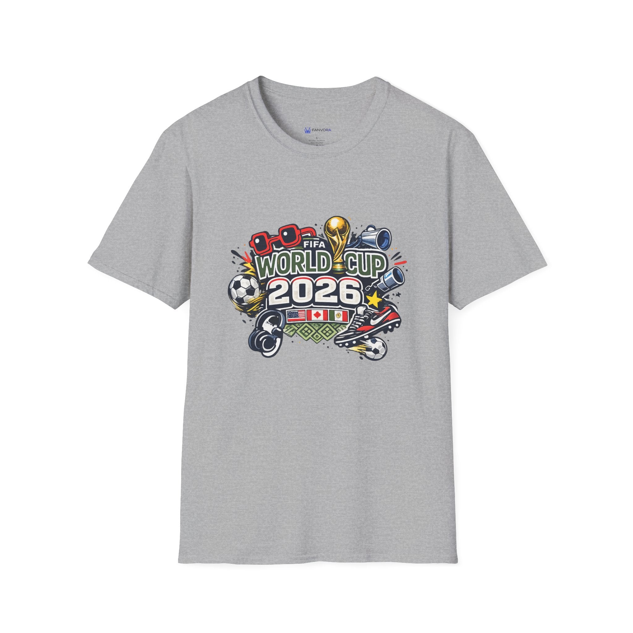 football  T-Shirt — FIFA Fan Soccer Tee