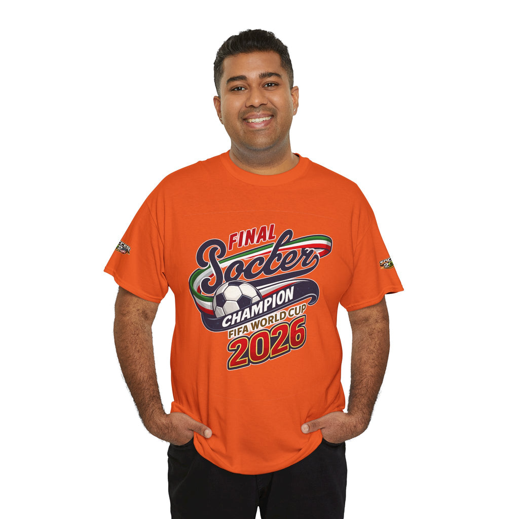 2026 Soccer  Champion Tee - Final Soccer Graphic Shirt