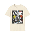 Sports Are Life T‑Shirt — Multi‑Sport Athletic Graphic Tee black sports.