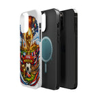 Soccer Magnetic Impact-Resistant Phone Case — FIFA Trophy Design
