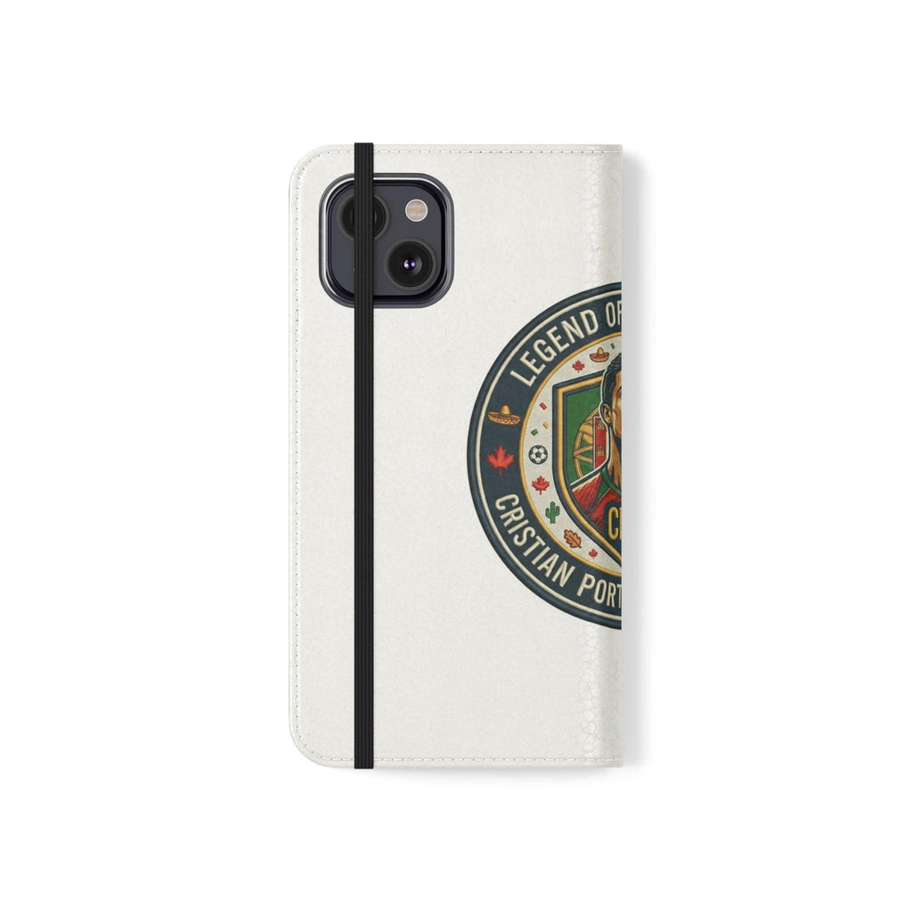 iPhone & Samsung Flip Phone Cases - Argentina GOAT # 10 'Legend of the Game'.
