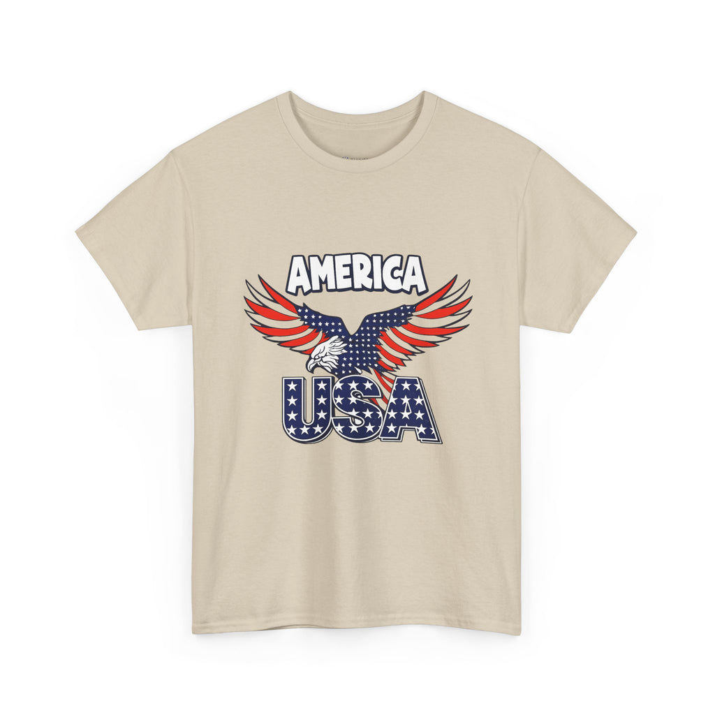 USA Eagle T-Shirt – America Patriotic Graphic Tee for 4th of July