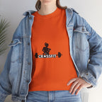 CrossFit Weightlifter T-Shirt — Barbell Silhouette Gym Tee