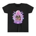 Girls' 5th Birthday Tee - 'Happy Birthday' Glitter Stars Design