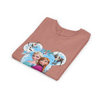 Girls' Frozen Princesses Youth Tee – Elsa & Anna Winter Friends Shirt