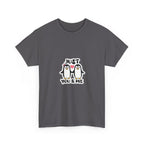 Just You & Me Penguin Tee — Cute Couples Graphic T-Shirt