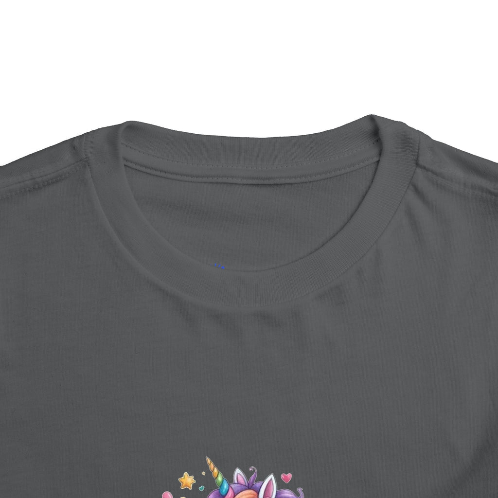 4th Birthday Unicorn Toddler Tee — "Birthday Girl"
