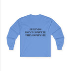 Long Sleeve Football Shirt – World Cup 2026 Fan Tee "Calm Dangerous Genius".