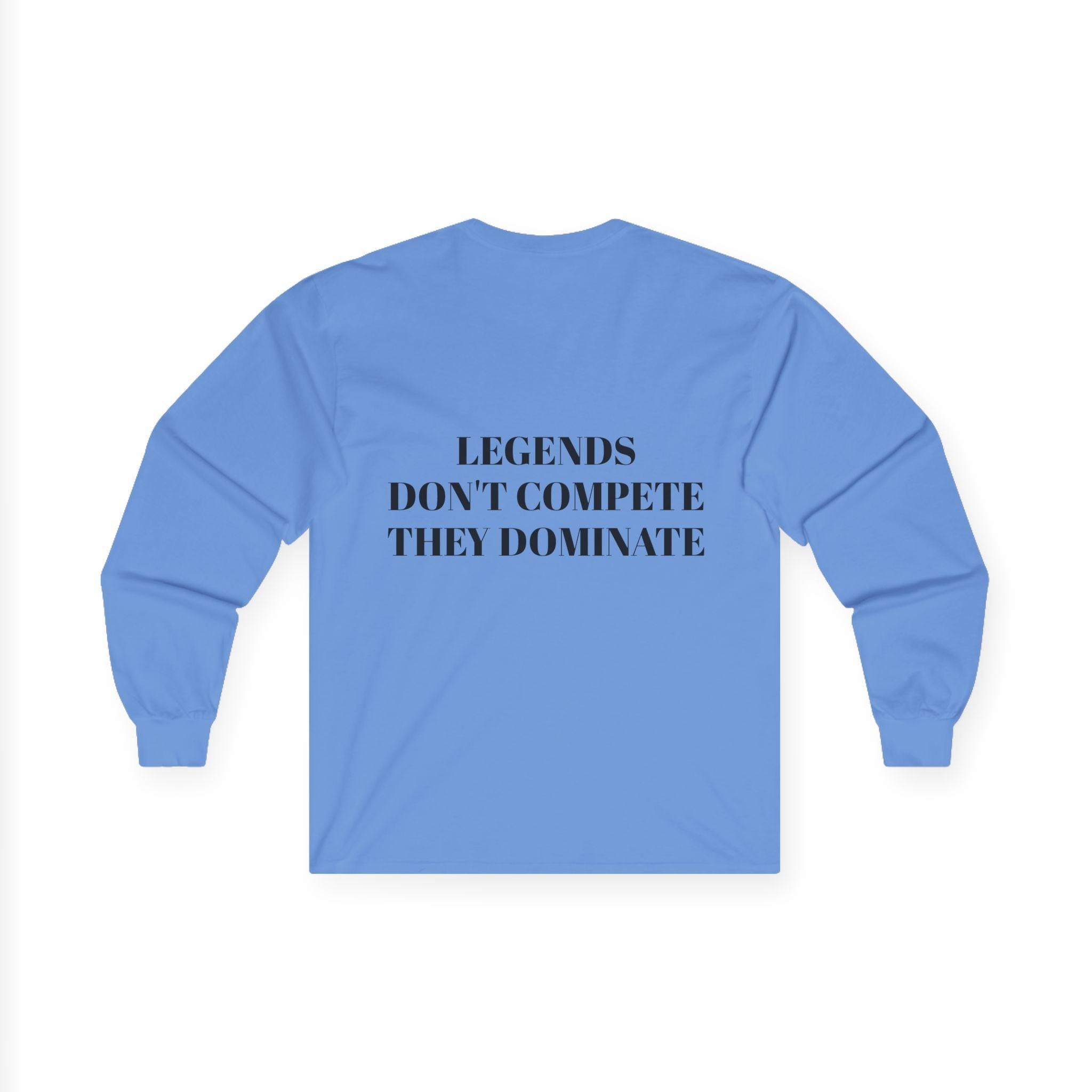 Long Sleeve Football Shirt – World Cup 2026 Fan Tee "Calm Dangerous Genius".