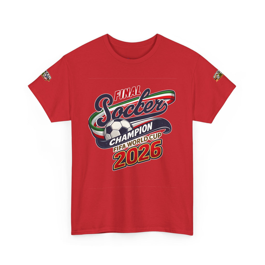 2026 Soccer  Champion Tee - Final Soccer Graphic Shirt