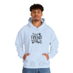 My Best Friend Has Paws Hoodie — Cute Paw Print Pet Lover Sweatshirt