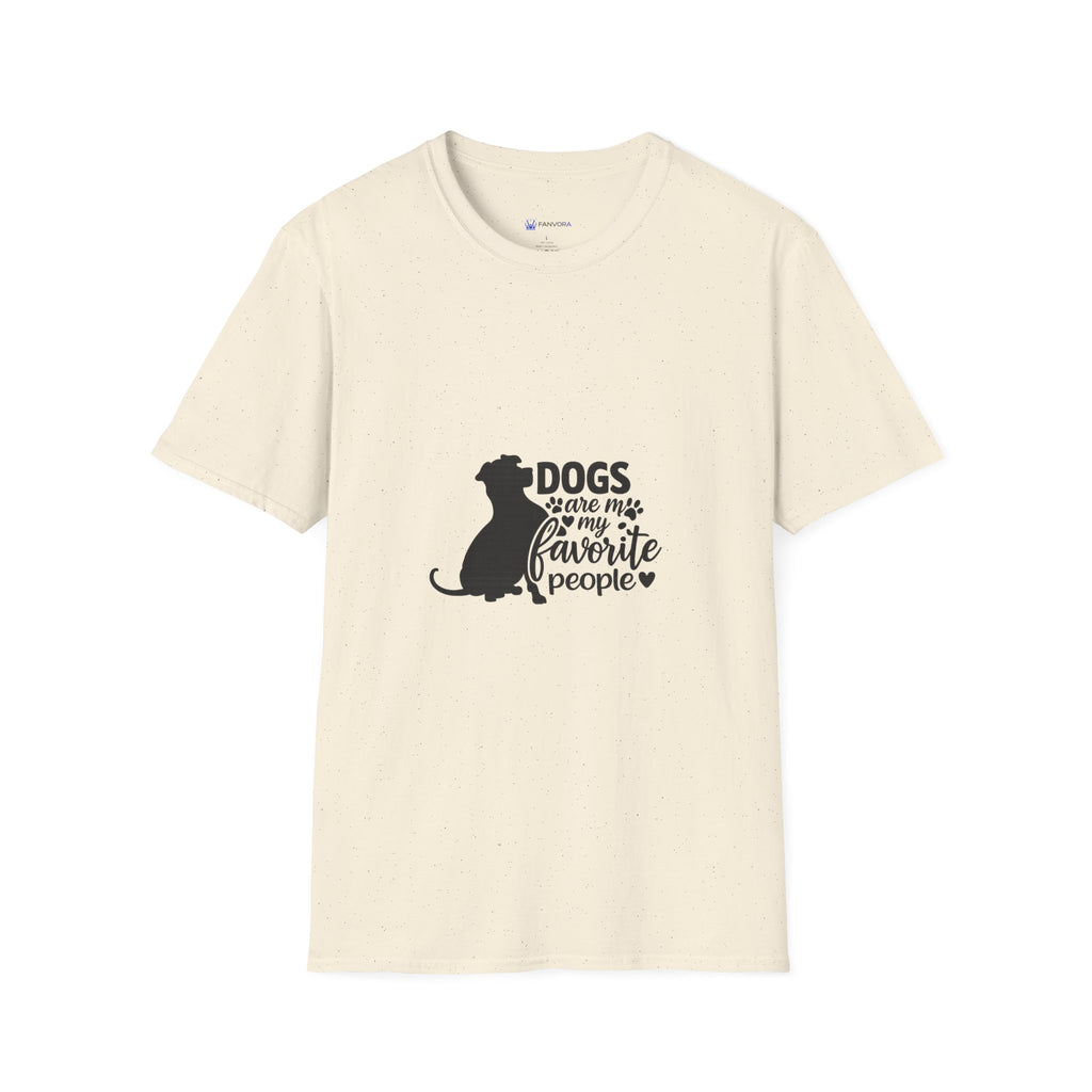 Dog Lover T-Shirt — “Dogs Are My Favorite People” Graphic Tee
