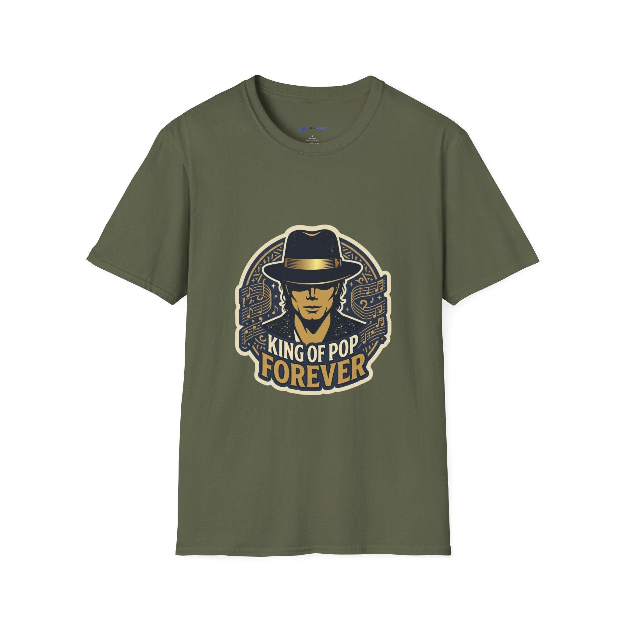 King of Pop Forever T-Shirt — MJ: Legacy Unending Graphic Tee.