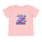 3rd Birthday Toddler Tee — Space Astronaut "Happy Birthday" Shirt