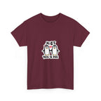 Just You & Me Penguin Tee — Cute Couples Graphic T-Shirt