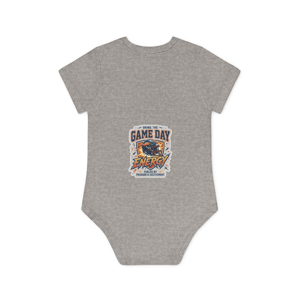 Baby Bodysuit - "France #10 Footballer Rising Star Fan Version" Future Soccer Player & Game Day Energy Organic Baby Onesie.