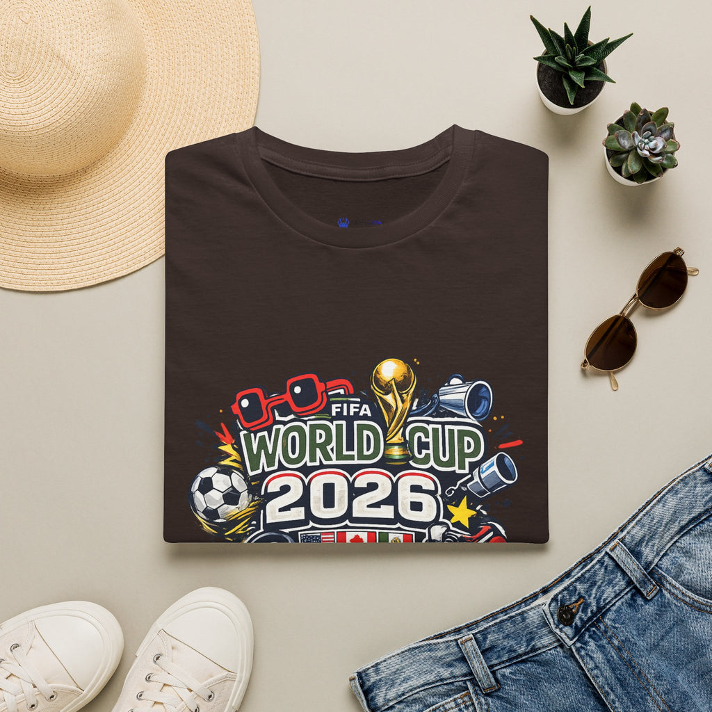 football  T-Shirt — FIFA Fan Soccer Tee
