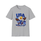USA  Soccer T-Shirt — Eagle Mascot Graphic