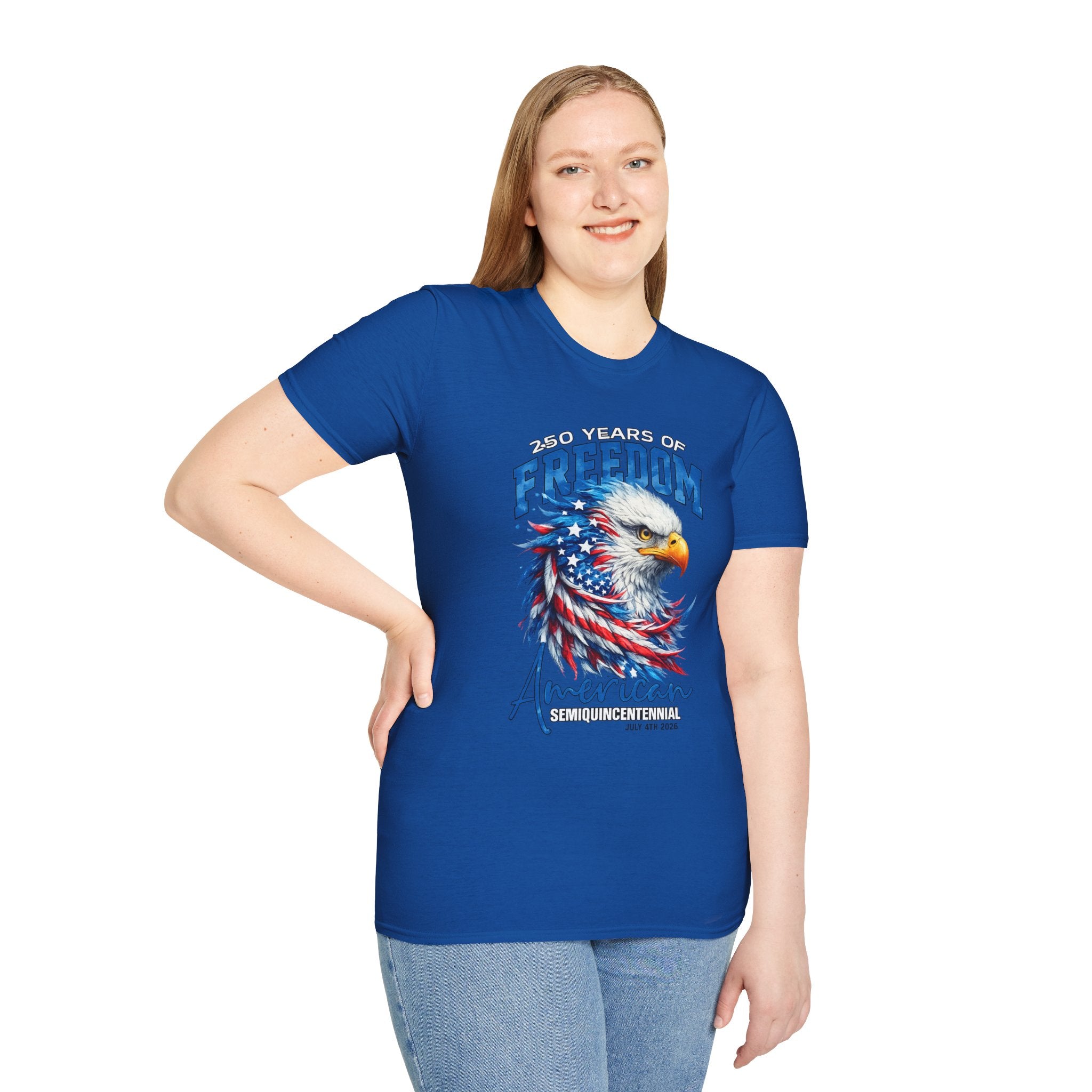 Freedom Eagle T‑Shirt — 250 Years of American Pride