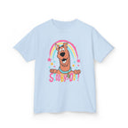Scooby-Doo Kids T‑Shirt — Colorful Rainbow Cartoon Tee for Kids