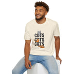 Cats Cats Cats T-Shirt — Cute Kitten Graphic Tee for Cat Lovers