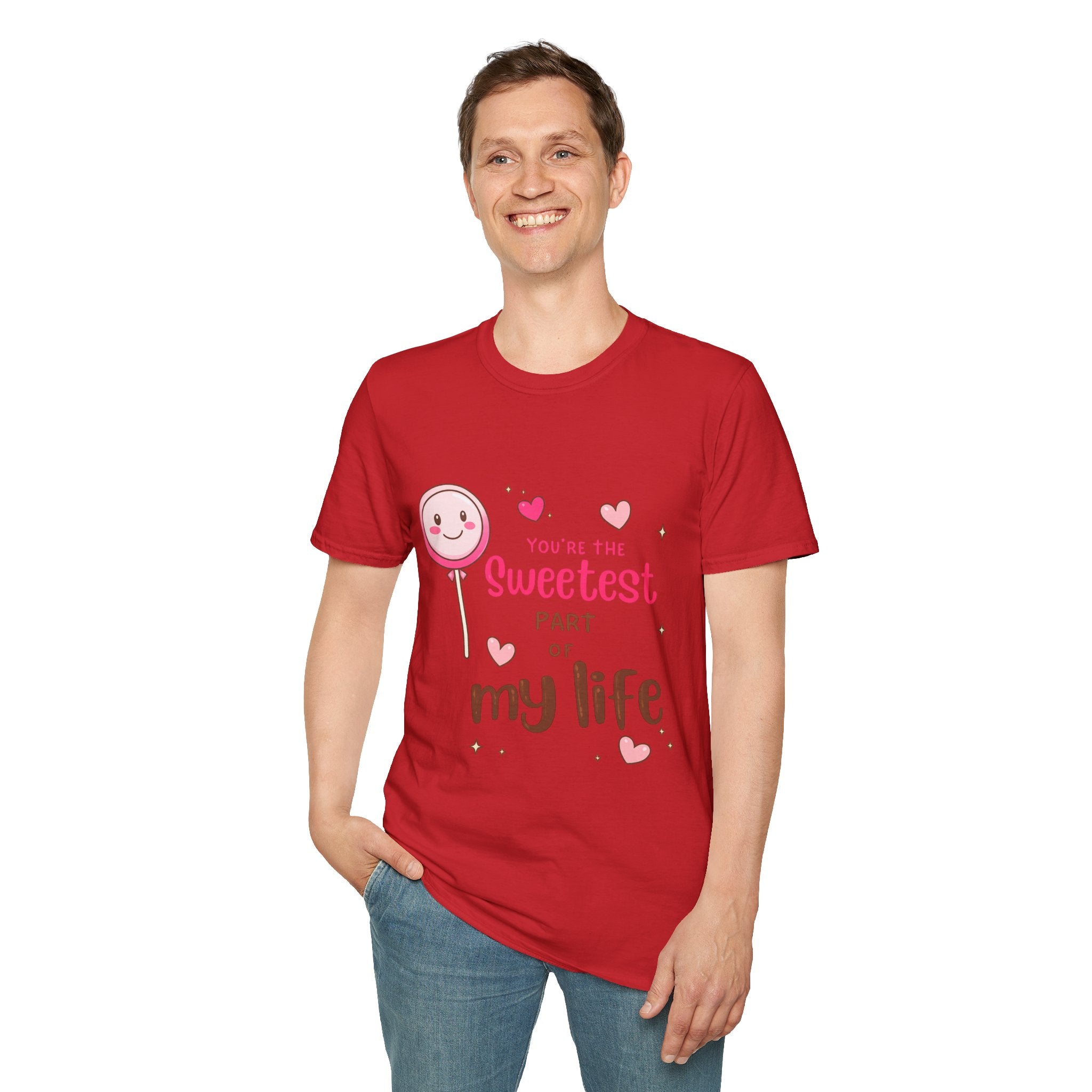 Sweetest Part T-Shirt — Cute Lollipop ‘You’re the Sweetest Part of My Life’ Graphic Tee