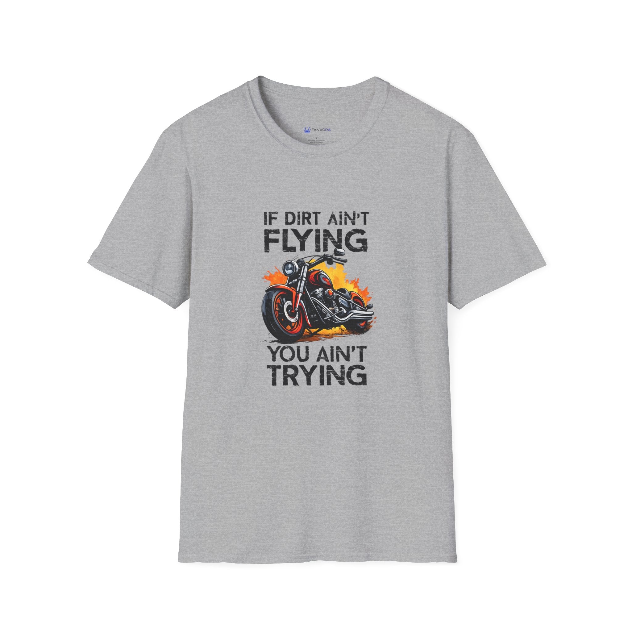 If Dirt Ain't Flying Motorcycle T‑Shirt — Off‑Road Biker Tee